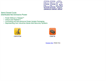 Tablet Screenshot of enhancedenergygroup.com